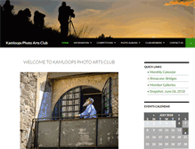 Tablet Screenshot of kamloopsphotoarts.ca